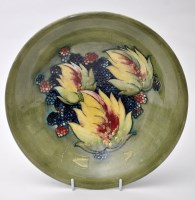 Lot 602 - Moorcroft 'Leaf and Blackberry' bowl, diameter,...