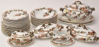 Lot 621 - George Jones 'Blossom' pattern part dinner...