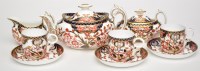 Lot 632 - Royal Crown Derby part tea service, comprising:...