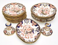 Lot 633 - Royal Crown Derby dessert service, comprising:...