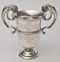 Lot 684 - A George V two-handled trophy cup, by Walker &...