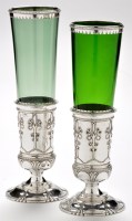 Lot 688 - A pair of George V vases, by The Guild Of...