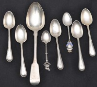 Lot 730 - A George IV tablespoon, by James Beebe, London...