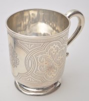 Lot 732 - A Victorian christening mug, by Edward Ker...