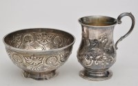 Lot 735 - A Victorian sugar bowl, by William Hutton &...