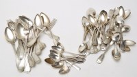 Lot 767 - An 800 standard flatware service, most pieces...