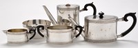 Lot 769 - A Swiss 800 standard tea and coffee service,...