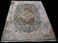 Lot 965 - A Cashmere carpet, with full floral decoration,...