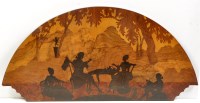 Lot 1074A - Manner of Rowley Gallery: a marquetry...