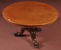 Lot 1094 - A Victorian breakfast table, the circular...