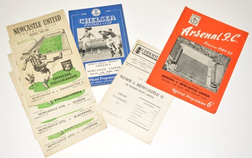 Lot 35 - Newcastle United v Liverpool, April 8th 1950,...