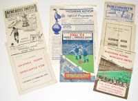 Lot 49 - 1951-1952 FA Cup Fixture Programmes: Newcastle...