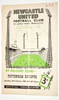 Lot 76 - Newcastle United v Tottenham Hotspur, October...