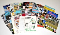 Lot 119 - Newcastle United football programmes, for the...