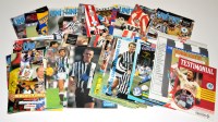 Lot 126 - Newcastle United football programmes, for the...