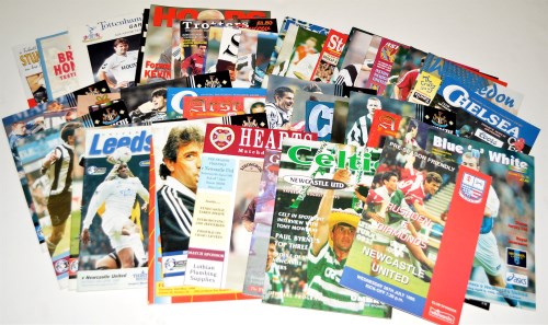 Lot 129 - Newcastle United football programmes, for the...
