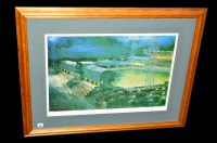 Lot 144 - A framed print of St. James' Park, after...