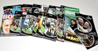 Lot 154 - Newcastle United football programmes, for the...