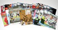 Lot 156 - Newcastle United football programmes, for the...
