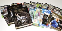 Lot 157 - Newcastle United (H) and (A) programmes, for...
