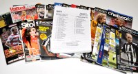 Lot 160 - Newcastle United football programmes, for the...