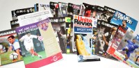 Lot 163 - Newcastle United football programmes, for the...