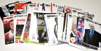 Lot 165 - Newcastle United football programmes, for the...