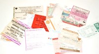 Lot 173 - Newcastle United football tickets, from the...