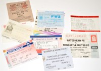 Lot 174 - Newcastle United football tickets, from the...