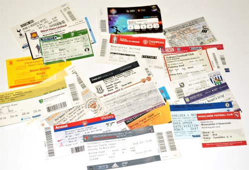 Lot 192 - Newcastle United football tickets, for the...