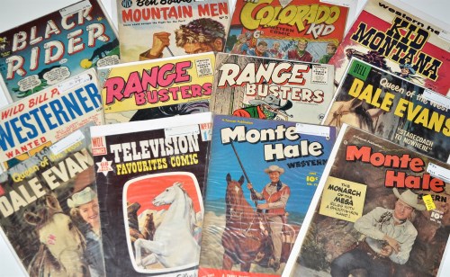 Lot 1454 - Monte Hale Western, No's. 34 and 73, by...