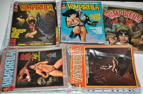Lot 1002 - Vampirella magazine by Warren - sundry issues,...