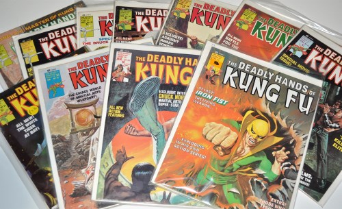 Lot 1003 - The Deadly Hands Of Kung Fu magazine, sundry...