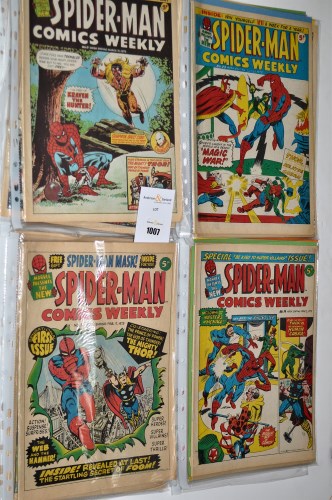 Lot 1007 - Spider-Man Comics Weekly (British Issue) a...