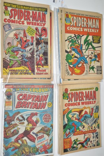 Lot 1008 - Spider-Man Comics Weekly (British Issue) a...