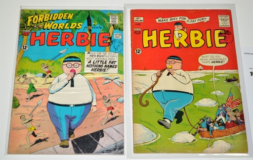 Lot 1020 - Herbie No.1 and Forbidden Worlds Presents...