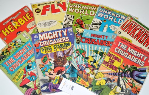 Lot 1022 - The Mighty Crusaders Nos.1, 2, 6, and 7; and...
