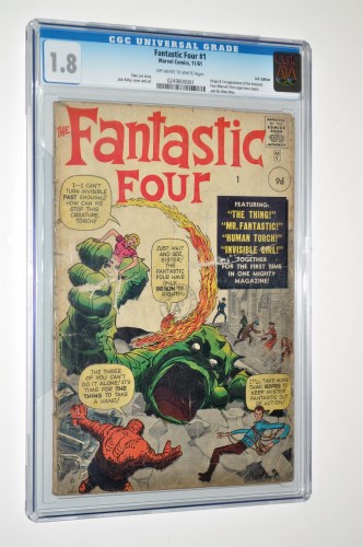 Lot 1032 - The Fantastic Four No.1 November 1961 - first...