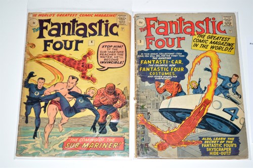 Lot 1034 - The Fantastic Four Nos.3 and 4. (2)