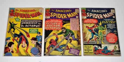 Lot 1047 - The Amazing Spider-Man Nos.9, 11 and 12. (3)