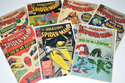 Lot 1049 - The Amazing Spider-Man Nos.29-32, and 34-36. (7)
