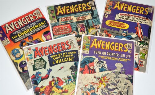Lot 1062 - The Avengers Nos.14-16, 18 and 19. (5)