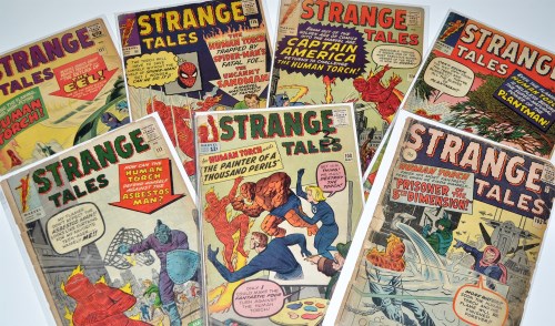 Lot 1078 - Strange Tales Nos.103, 108 and 109, 111,...