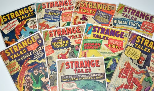 Lot 1079 - Strange Tales Nos.109, 115, 117-119, and...