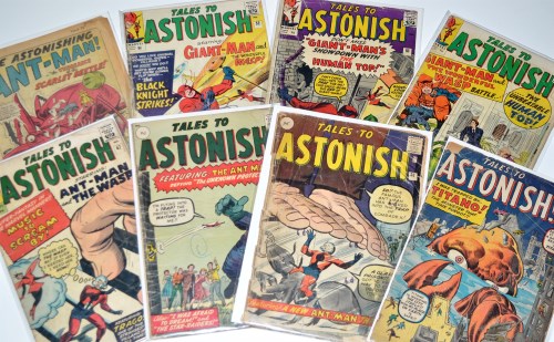 Lot 1098 - Tales To Astonish Nos.10, 36, 37, 47, 50-52,...