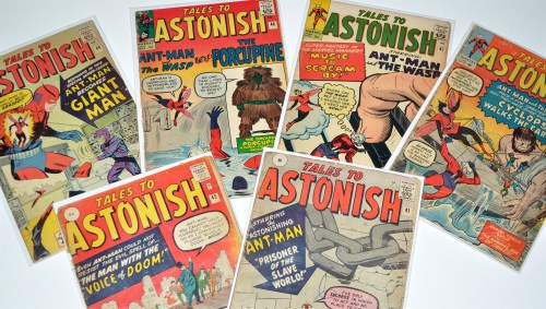 Lot 1099 - Tales To Astonish Nos.41, 42, and 46-49. (6)