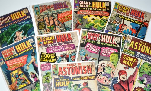 Lot 1101 - Tales To Astonish Nos.59, 60, 64-66, and 68-71....