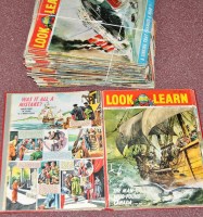 Lot 1144 - Sundry issues of Look And Learn, by Fleetway -...