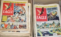 Lot 1145 - A large collection of Eagle Comics from...