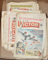 Lot 1148 - The Victor Comic, sundry issues from 1962 and...